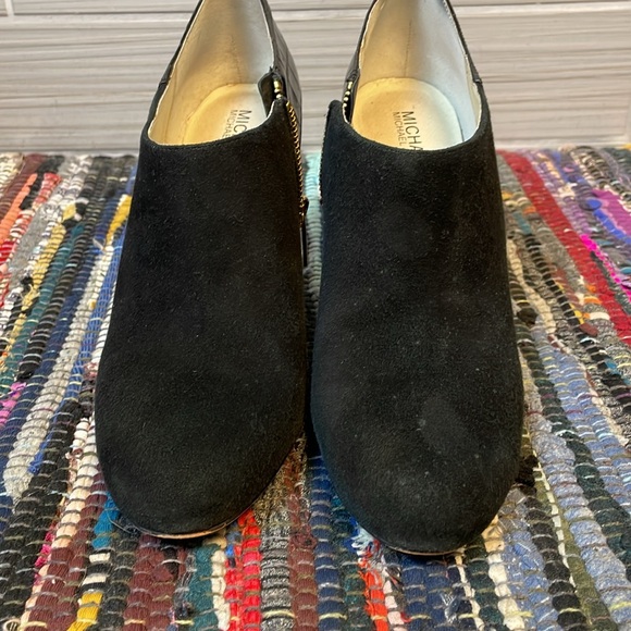 Michael Kors | Womens 9.5 | Ankle Booties | Sammy | Mixed Media | Croc Accent - Picture 2 of 13